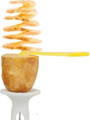 Tornado Aardappelsnijder – Spiraal Groentesnijder – RVS – Voor Aardappel & Courgette - Afbeelding 3