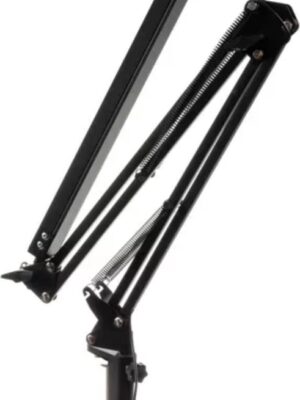 2-in-1 LED USB Bureaulamp met Klem en Standaard - LED bureaulamp verstelbaar 3 Lichtkleuren – 10 Helderheidsniveaus - Verstelbaar & Buigbaar - Energiezuinige usb lamp - Zwart - Afbeelding 4