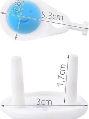 Stopcontactbeveiliging - Kinderbeveiliging stopcontact - Stopcontact Bescherming - Set van 6 stuks - Afbeelding 7