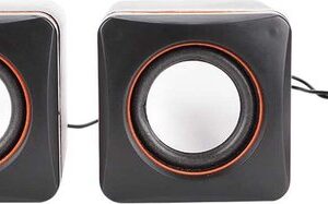 Borvat® | Mini PC Luidsprekers Set van 2 met USB | Zwart - Afbeelding 3