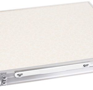 Campingtafel 60 x 40 cm – Opvouwbaar – Lichtgewicht – Beige - Afbeelding 9