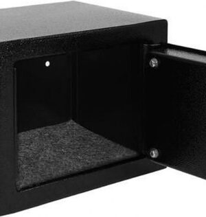 Kluis mechanisch - Staal zwart - 17x23x17 cm - Afbeelding 4
