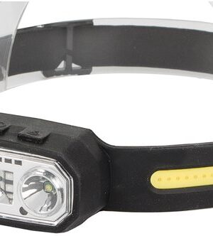 LED hoofdlamp oplaadbaar - Hoofdlamp met sensor - Waterdichte hoofdlamp - Hoofdlamp camping - LED hoofdlamp werk - Hoofdlamp USB-C - Sterke hoofdlamp outdoor - Hoofdband zaklamp - Afbeelding 8