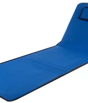 2-in-1 Strandmat met Rugleuning – Verstelbare Rugleuning & Ligmat – Blauw - Afbeelding 5