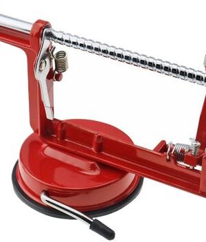 Appelschiller - Appelschilmachine RVS - 3-in-1 fruit schiller - Appel schillen ontpitten snijden- Aardappelschiller - Appelschilmachine met zuignap - Keukenhulp appel - Roestvrijstalen appelschiller - Schiller voor appels en aardappels - Handige keu - Afbeelding 5