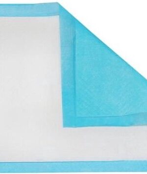 Absorberende Bed Onderleggers 60x45 cm Waterproof Wegwerp Matrasbeschermers Puppy Honden Katten 50 Stuks Blauw - Afbeelding 4
