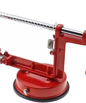 Appelschiller - Appelschilmachine RVS - 3-in-1 fruit schiller - Appel schillen ontpitten snijden- Aardappelschiller - Appelschilmachine met zuignap - Keukenhulp appel - Roestvrijstalen appelschiller - Schiller voor appels en aardappels - Handige keu - Afbeelding 4
