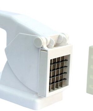 Frietsnijder – Aardappelsnijder – Handmatige Frietmaker – Wit - Afbeelding 5