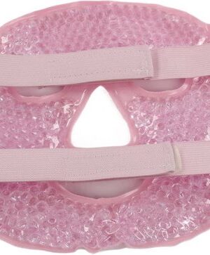 Verkoelend & Verwarmend Gelmasker - Ontspannend Gezichts- en Oogmasker - migraine masker - Herbruikbaar - Dubbelzijdig - Hot Cold Mask - Verkoelend Gelmasker - Face Mask - Roze - Afbeelding 8
