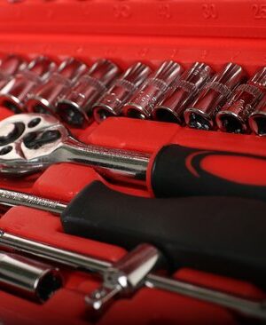 Professionele 46-Delige Auto en Huishoud Gereedschapset - Klussen - Gereedschapskoffers - Met Momentsleutel Ratel & Verlengstuk - Torx/Inbus/Hex/Kruiskop Bit Doppen Set - Hoogwaardig Chroom - Handgereedschap - Dopsleutelgereedschap - Gereedschap - Afbeelding 3
