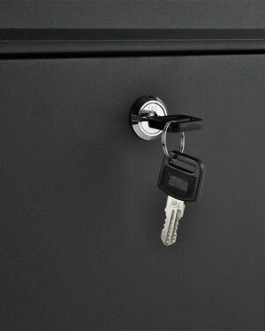 Brievenbus Wand Hangend - Maxozo Letry - Postbus Mailbox - Wandbrievenbus - Aluminium - Zwart - Afbeelding 5