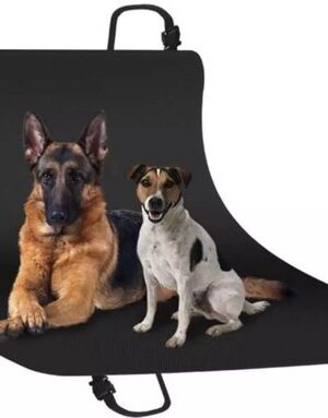 Beschermhoes Auto - Honden beschermdeken - Achterbankbeschermer - Water En Vuil Afstotend - Honden Accessoires - Hondenriem - Hoes Met Kijkvenster - Seatcover - Seat Cover - Bescherm Deken - Afbeelding 3