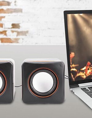 Borvat® | Mini PC Luidsprekers Set van 2 met USB | Zwart - Afbeelding 5