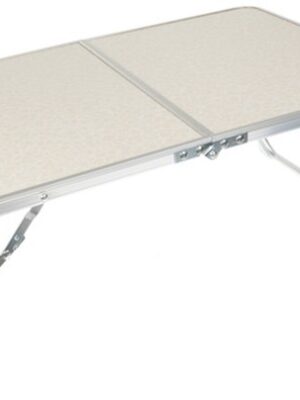 Campingtafel 60 x 40 cm – Opvouwbaar – Lichtgewicht – Beige - Afbeelding 8