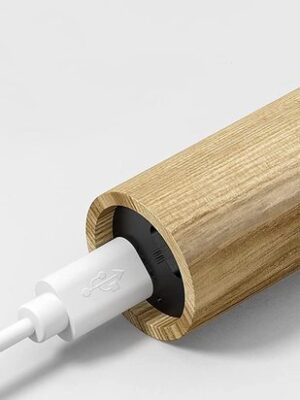 Led wandlamp - Wandlamp met sensor - Oplaadbare wandlamp - Magnetische lamp - Led lamp warm licht - Nachtlamp met bewegingssensor - USB C lamp - Draadloze wandlamp - lichtbruin - Afbeelding 5