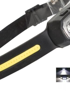 LED hoofdlamp oplaadbaar - Hoofdlamp met sensor - Waterdichte hoofdlamp - Hoofdlamp camping - LED hoofdlamp werk - Hoofdlamp USB-C - Sterke hoofdlamp outdoor - Hoofdband zaklamp - Afbeelding 11