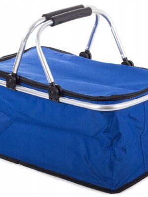 Verk Group - Picknickmand - Opvouwbaar - Thermisch - Blauw - Afbeelding 5