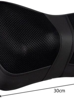 Elektrisch Shiatsu Massagekussen – Warmtefunctie – Voor Thuis & Auto – Zwart - Afbeelding 8
