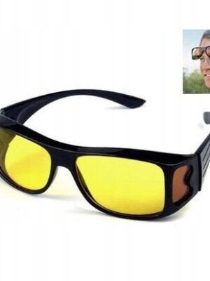 2 Stuks Borvat® |Premium Geel Getinte Bril voor Gaming en Nachtrijden | Voorkomt nachtblindheid | Nachtbril | Unisex | Nachtbril | Mistbril | Autobril | Nachtblind - Afbeelding 5