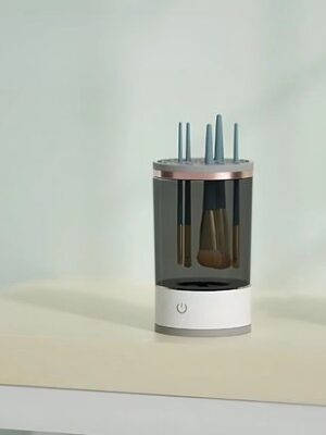 Make up Kwasten Reiniger - Kwasten Reiniger - Multi Brush Cleaner - Borstel Schoonmaker - Elektrisch - 7000 RPM - Zwart - Afbeelding 3