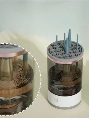 Make up Kwasten Reiniger - Kwasten Reiniger - Multi Brush Cleaner - Borstel Schoonmaker - Elektrisch - 7000 RPM - Zwart - Afbeelding 7