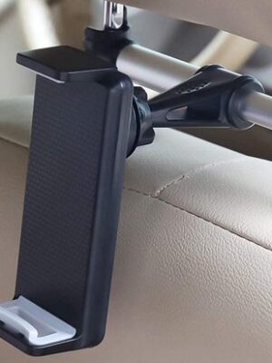 Universele Tablethouder Auto – Hoofdsteunhouder voor Tablet & Smartphone – Zwart - Afbeelding 8