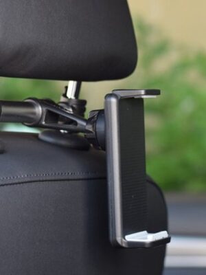 Universele Tablethouder Auto – Hoofdsteunhouder voor Tablet & Smartphone – Zwart - Afbeelding 11