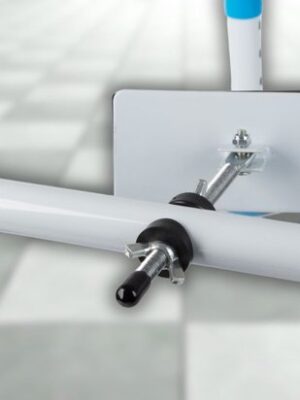 Toiletsteun senioren - Toiletgreep verstelbaar - WC beugel zonder boren - Hulpmiddel toilet ouderen - Stabiele toiletsteun - Antislip wc steun - Badkamerhulpmiddel bejaarden - Steun bij opstaan toilet - Toiletbeugel opvouwbaar - Veilige wc beugel - Afbeelding 4