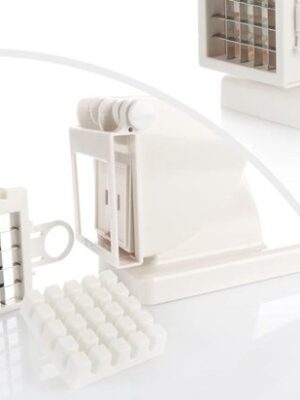 Frietsnijder – Aardappelsnijder – Handmatige Frietmaker – Wit - Afbeelding 6