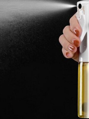 Oliesprayer keuken - Olie sprayfles - 200 ml - Glazen azijnsprayer - Sprayfles koken barbecue - Olijfolie sprayer - Fijne nevel olie dispenser - Azijn spray fles - Gezond koken oliesprayer - Navulbaar - Wit - Afbeelding 8