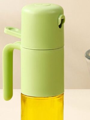 Glazen Olie- en Azijnverstuiver 210 ml – Sprayfles met Fijne Nevel – Keukenaccessoire voor Olijfolie, Azijn en Vloeibare Kruiden – Duurzame Verstuiver - Afbeelding 6