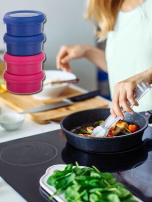 IBBO Shop - Dip Bakjes - Sauscontainers 80 ml - Lunch accessoires - Dressing potjes - Herbruikbare bakjes - Snackdoosjes - Mini containers - BPA-vrije voedselbakjes - 8 Stuks - Afbeelding 3