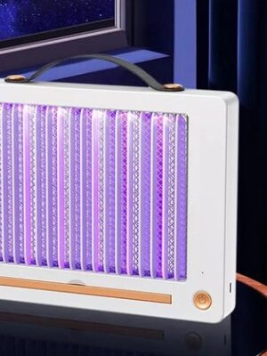 Elektrische UV-insectenlamp - Oplaadbaar via USB-C – Tegen Muggen & Vliegen - 3W - oplaadbare insectenverdelger - muggenlamp uv - camping muggenlamp - Afbeelding 5