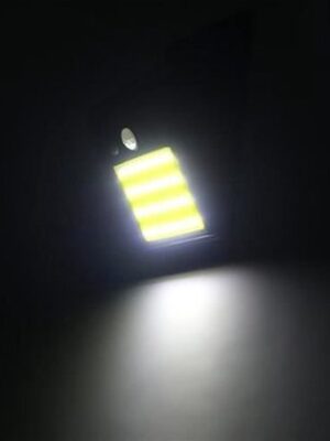 IBBO Shop - Solar Buitenlamp - Bewegingssensor - 48 LED - Waterdicht - Buiten & Tuin sensor - Buitenverlichting op Zonne-energie -Buitenverlichting - Tuinlamp - Afbeelding 6