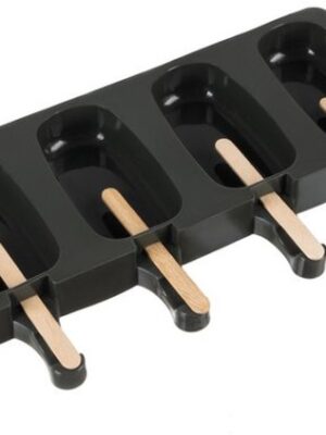 IJsvorm Siliconen IJsmal - Inclusief 50 houten stokjes - Zelf IJsjes maken - Popstick - Afbeelding 8
