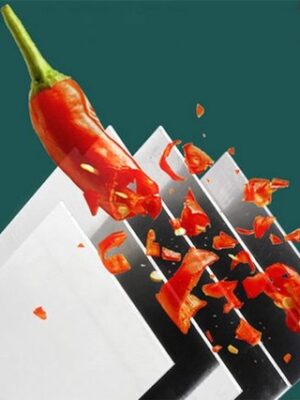 Roterende hakselaar - Handhakmolen keuken - Groente hakker handmatig - Knoflook hakmolen - Keuken hakselaar compact - Handmatige groentesnijder - Hakmolen met RVS messen - Handmatige food chopper - Afbeelding 9