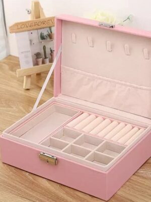 Sieraden Opbergdoos – Luxe – Roze - Afbeelding 7