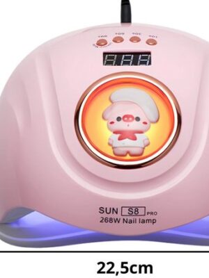 UV LED Nagellamp – 268W – 57 LED Diodes – Timer, Sensor & LCD Display - Afbeelding 6