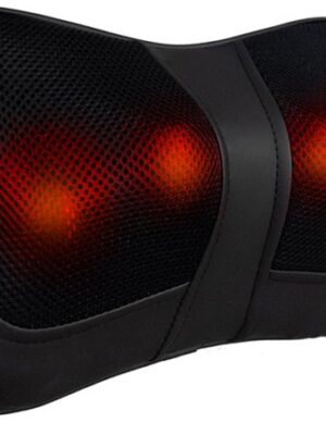 Elektrisch Shiatsu Massagekussen – Warmtefunctie – Voor Thuis & Auto – Zwart - Afbeelding 6