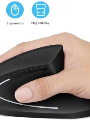 Draadloze Ergonomisch Muis - Rechtshandig - Zwart - Afbeelding 4