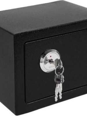 Kluis mechanisch / Staal / zwart / 17x23x17 cm / Privékluis / Compact Safe - Afbeelding 7
