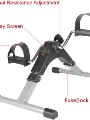 Revalidatiefiets | Hometrainer armen benen | Mini hometrainer | Rotor fiets | Oefenfiets senioren | Opvouwbare hometrainer | Fitness voor ouderen | Thuisrevalidatie | Revalidatieapparaat | Bureaufiets - Afbeelding 13