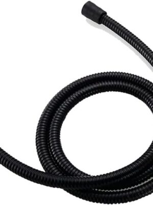 Universele Doucheslang 1,35 m – Flexibel – Anti-Knik – 360° Draaibaar – Zwart – Voor Douche & Huisdierenbad - Afbeelding 5