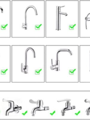 Borvat® Waterbesparende Kraankop – 2 Stuks – Roterend – 3 Standen – Zilver - Afbeelding 6