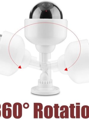 Dummy camera buiten - Nepcamera met led - beveiligingscamera nep - schrikmiddel camera - outdoor dummy cam - realistische nepcamera - namaak camera - cctv dummy met led - waterdichte dummy camera - Afbeelding 6