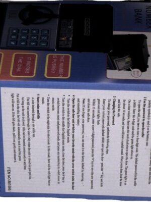 Spaarpot Kinderen Elektronisch speelgoed munten geldbank ATM-spaarpot geldautomaat-spaarvarken automatische verjaardagscadeaus - kinderen spaarbank - Afbeelding 12