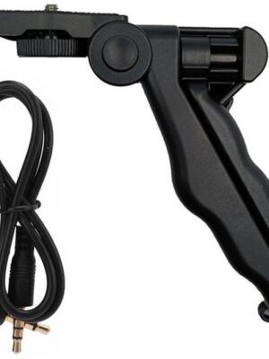 Vlogging kit - Telefoonhouder - Externe microfoon - LED-lamp - Bluetooth afstandsbediening - Smartphone statief - Video-opname set- Content creator accessoires - Vloggen accessoires - Zwart - Afbeelding 6