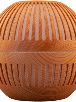 Luchtbevochtiger | Humidifier 300ML | Vernevelaar | Waterverdamper | 7 kleuren LED | Lichtbruin - Afbeelding 7