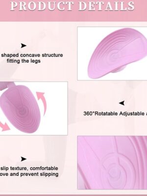 Bekkenbodemtrainer voor dames, roze of blauw, bekkenbodemtrainer, multifunctioneel, bekkentrainer, voor fitness, herstel na de geboorte - Afbeelding 3