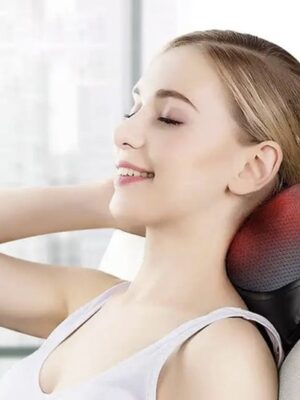 Elektrisch Shiatsu Massagekussen – Warmtefunctie – Voor Thuis & Auto – Zwart - Afbeelding 4